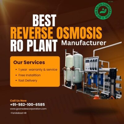 reverse osmosis ro plant manufacturer